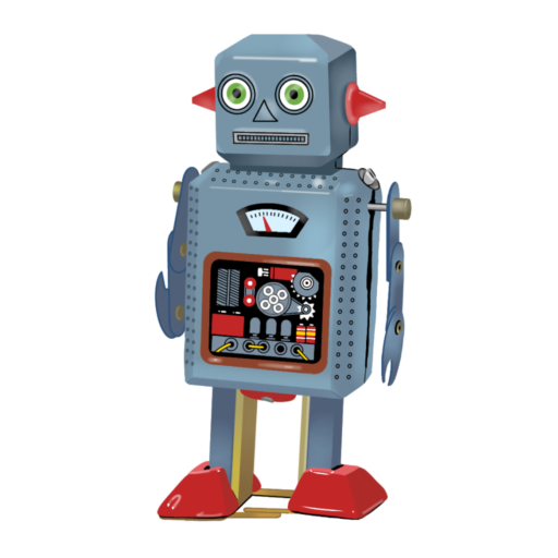 おもちゃのロボット ブリキ ホビー 玩具｜商標利用可能 無料ダウンロード フリーのイラスト素材 買取・リユース業者向け
