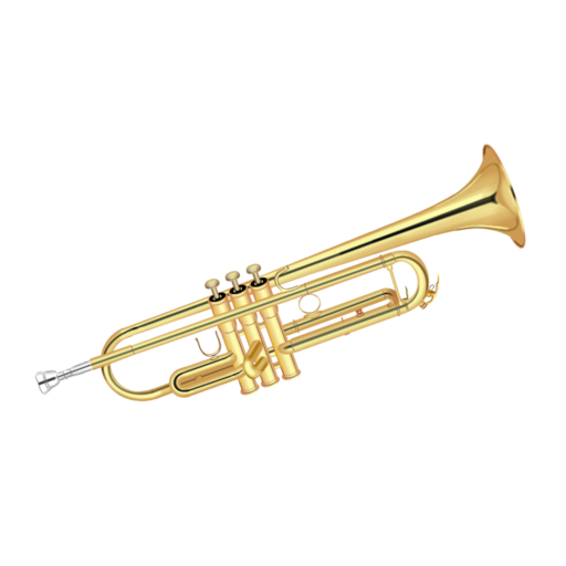 トランペット 楽器 金管楽器｜商標利用可能 無料ダウンロード フリーのイラスト素材 買取・リユース業者向け